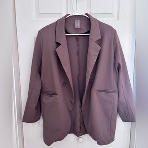 Oversized Athleisure Blazer